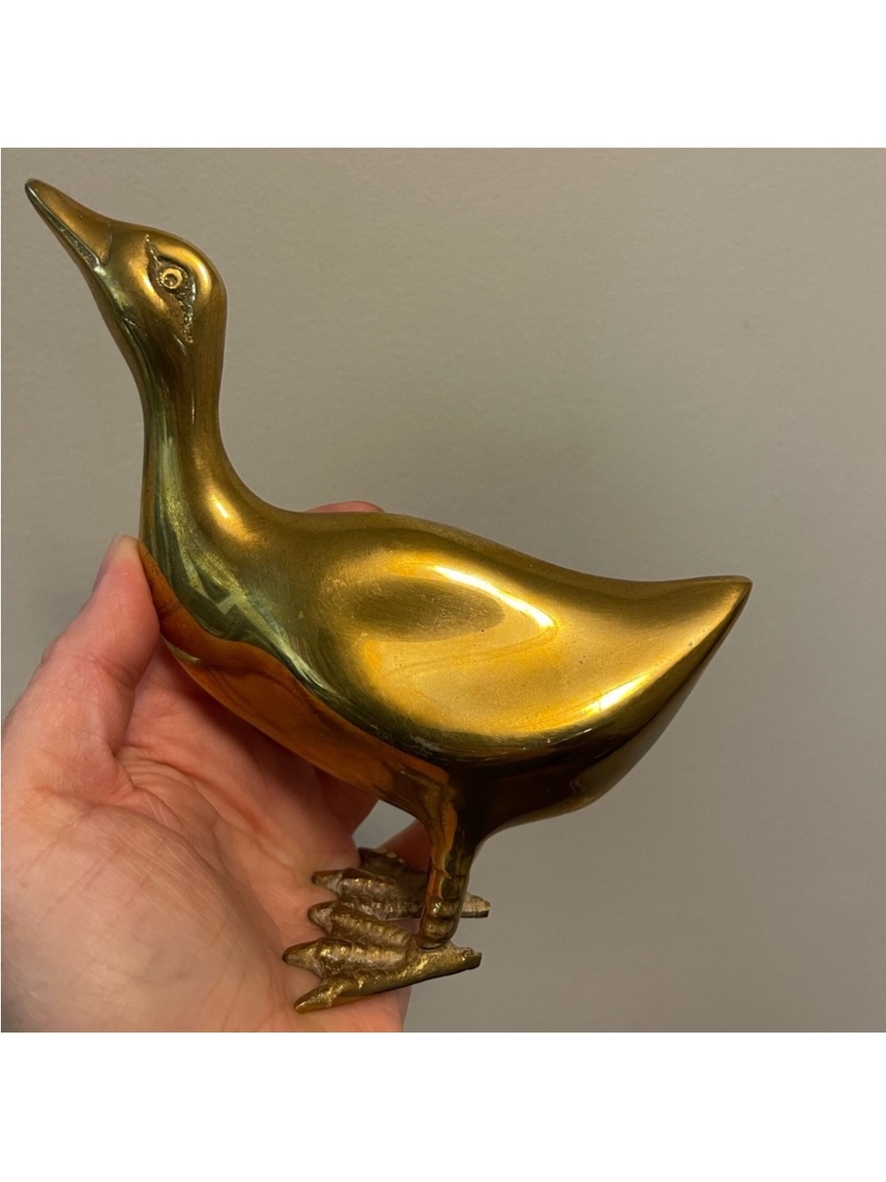 Brass Decorative Duck